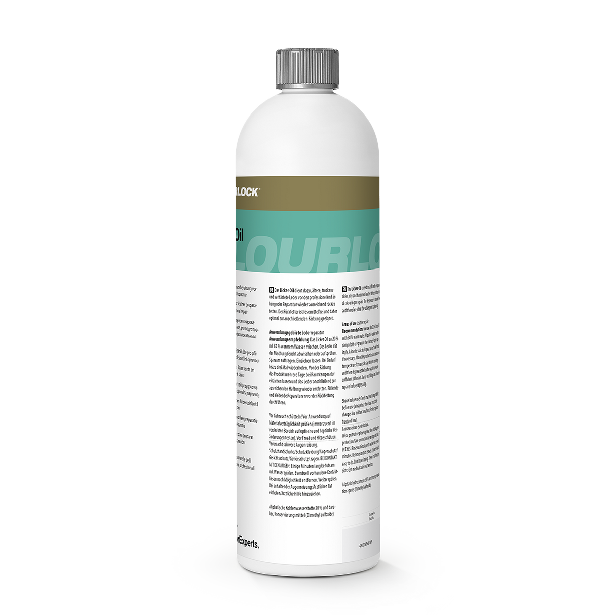 COLOURLOCK "Licker Oil" Leather Fatliquor for Leather Preparation Prior to Professional Repair