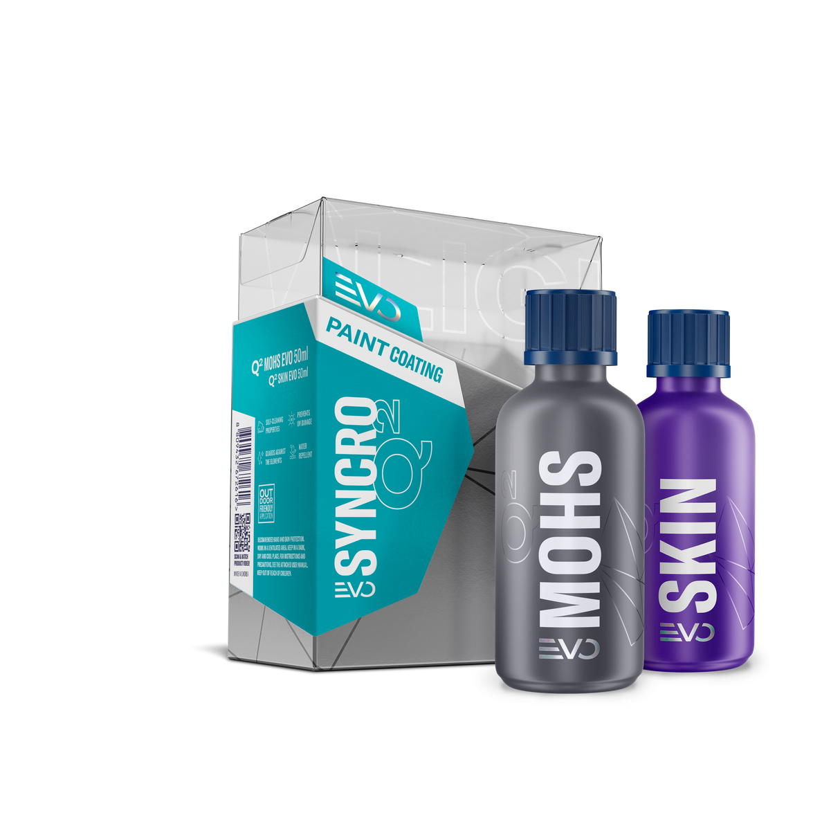 Q² Syncro EVO Paint Coating 2-Stufige Keramikversiegelung für Lack