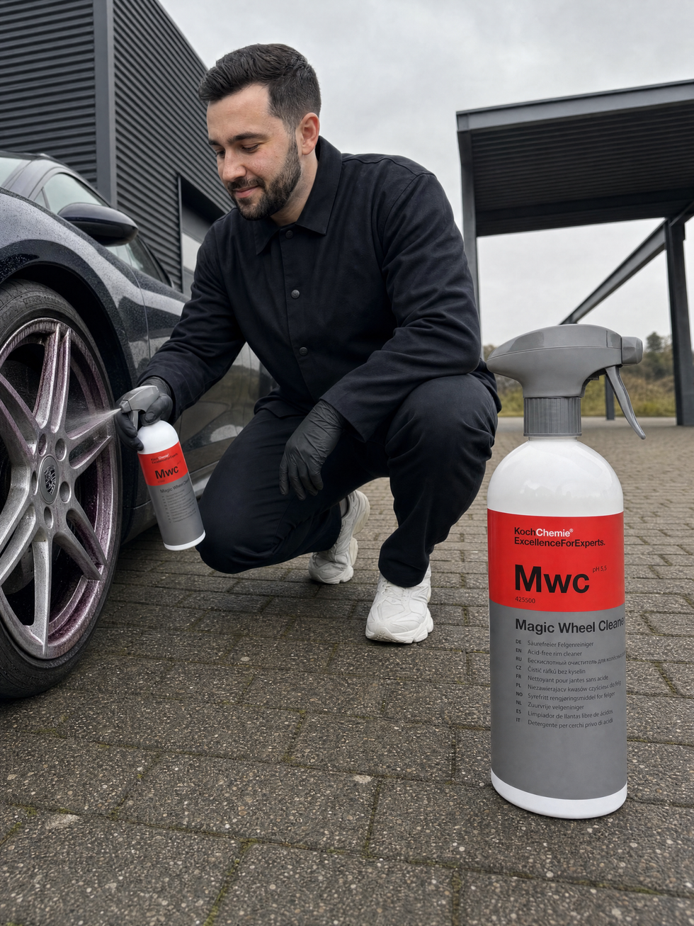 Detailing1 Hero: Felgen, Bremsstaub raus mit Koch-Chemie Mwc (Mobile)