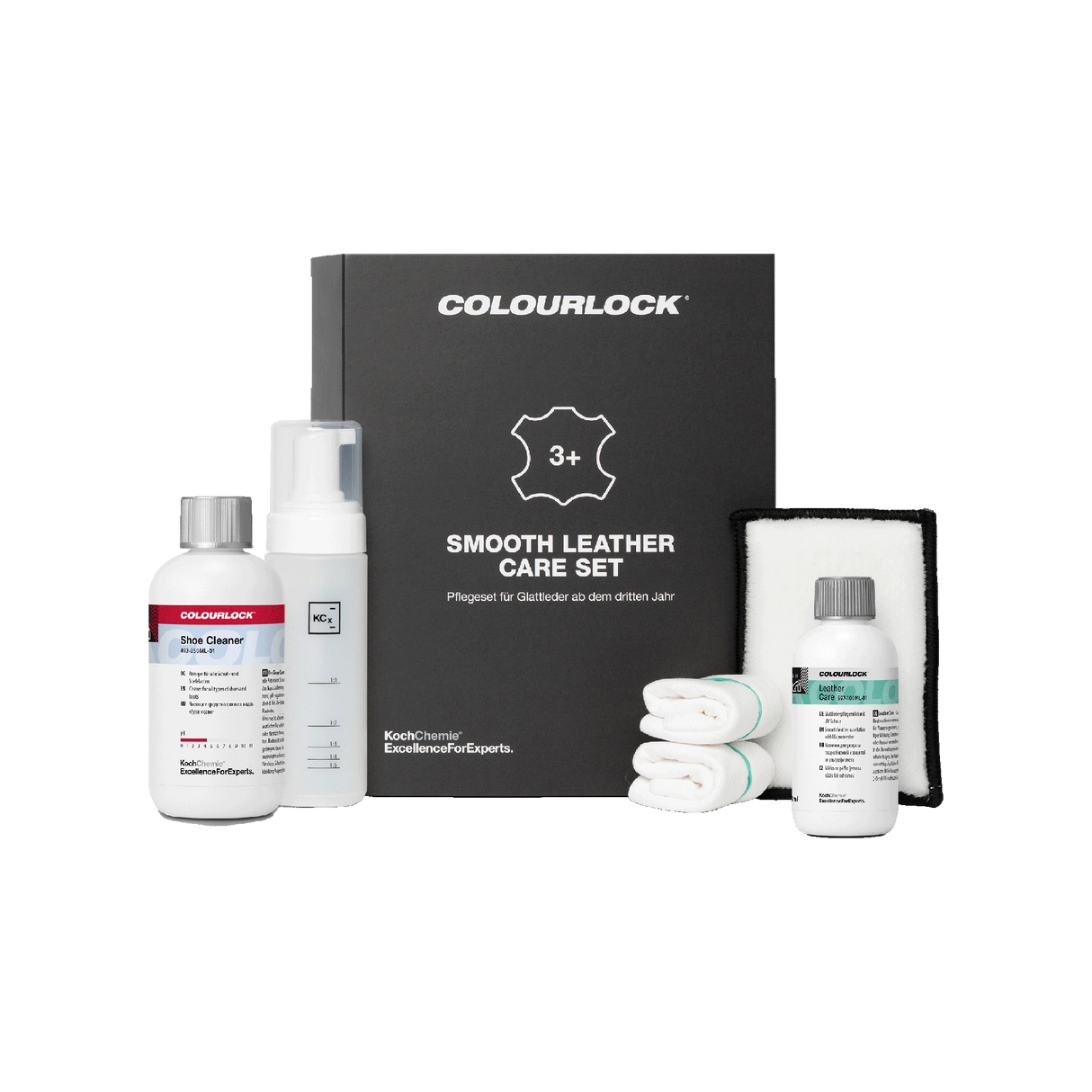 COLOURLOCK "Smooth Leather Care" Set (Pflegeset für Glattleder ab 3 Jahre)