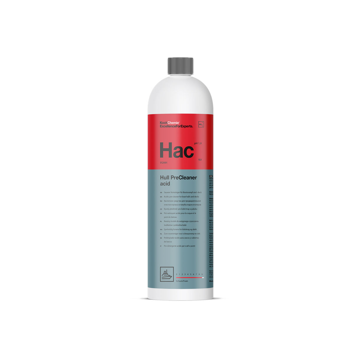 Hull Precleaner acid "Hac" Sauerer Vorreiniger (Marine-Linie)