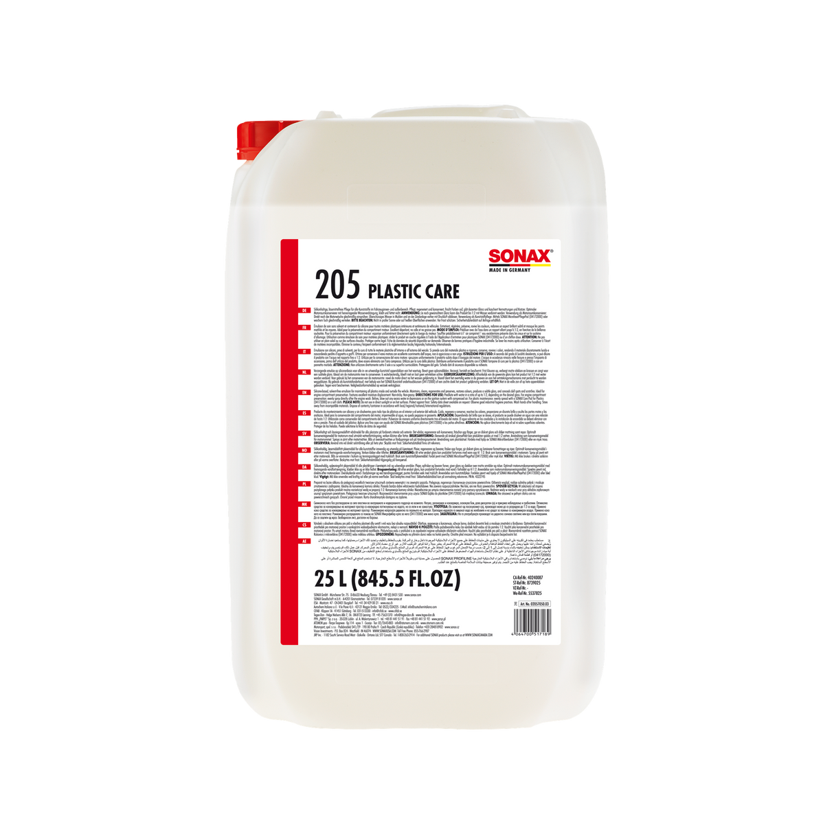 Sonax PROFILINE PlasticCare — Kunststoffpflege