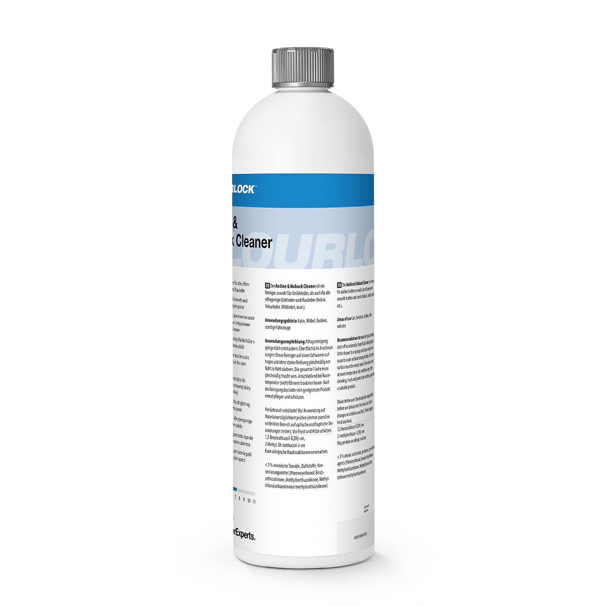 COLOURLOCK "Aniline & Nubuck Cleaner" Gentle cleaner for all open-pored smooth leathers and suede