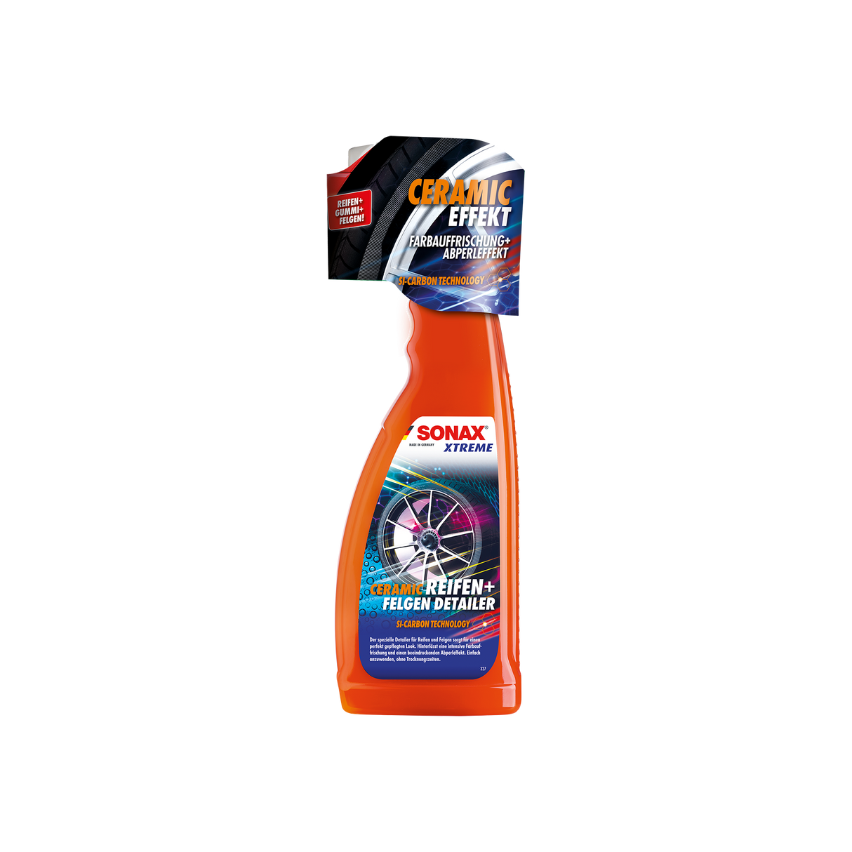 Sonax XTREME Ceramic Reifen+FelgenDetailer — Quick-Detailer 750ml