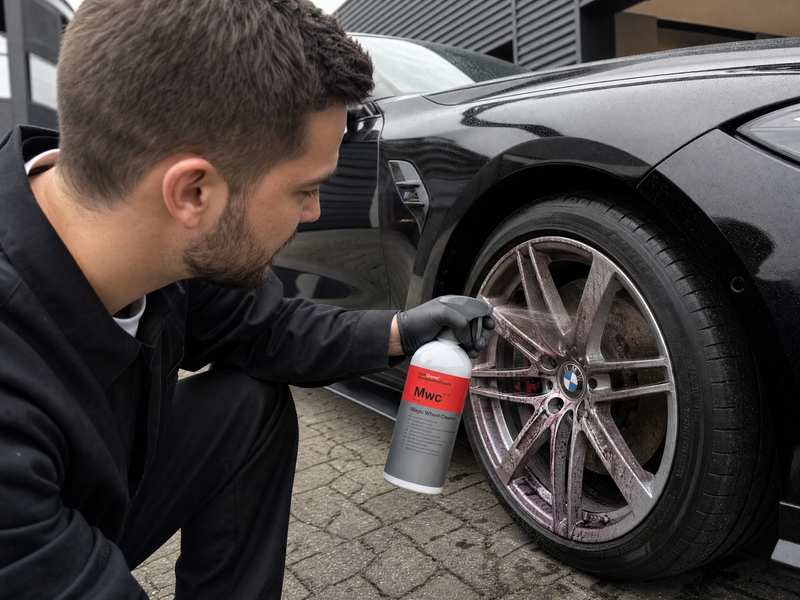 Detailing1 Hero: Felgenreiniger — Mai-Wochenende. Felgenreiniger säurefrei. (Desktop)