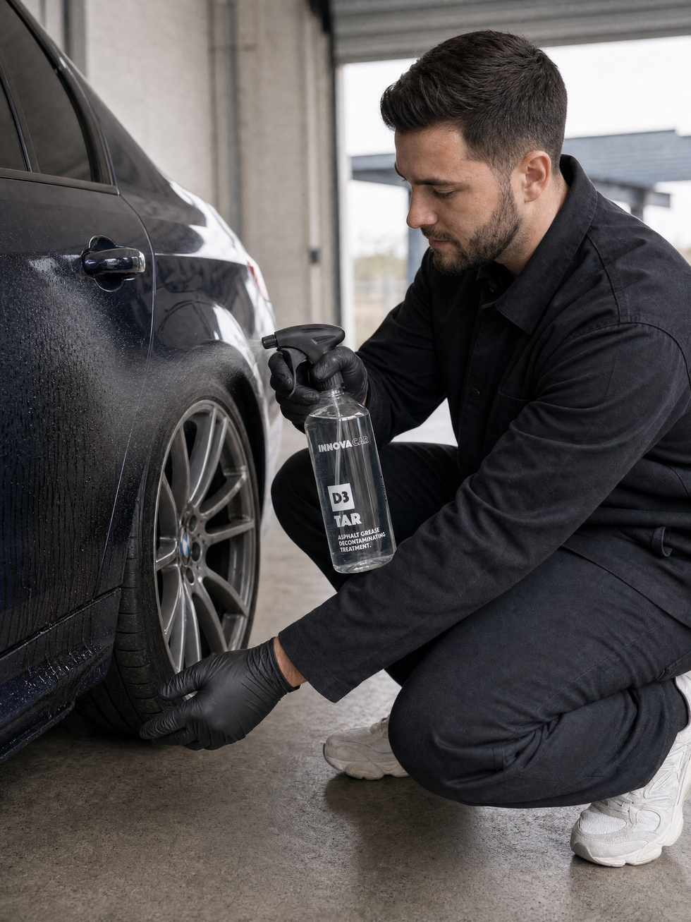 Detailing1 Hero: Teerentferner — Innovacar D3 Tar (Mobile)