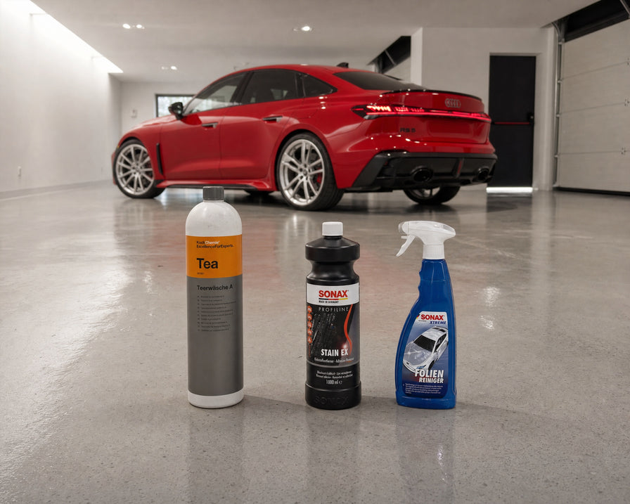 Detailing1 Spotlight: Spezialreiniger für Teer, Kleber und Folienreste am Lack