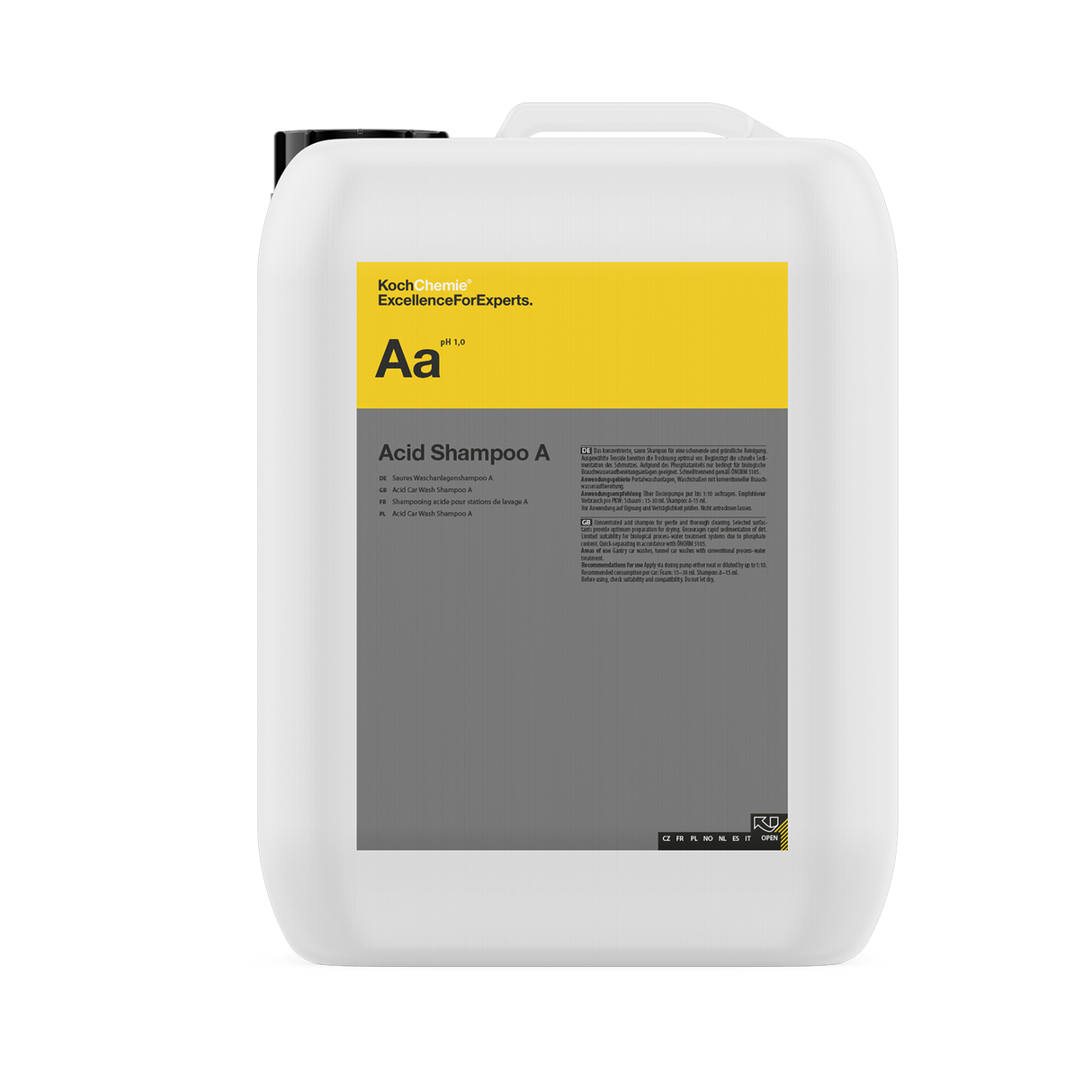 Koch-Chemie Acid Shampoo A "Aa" — Saures Waschanlagenshampoo