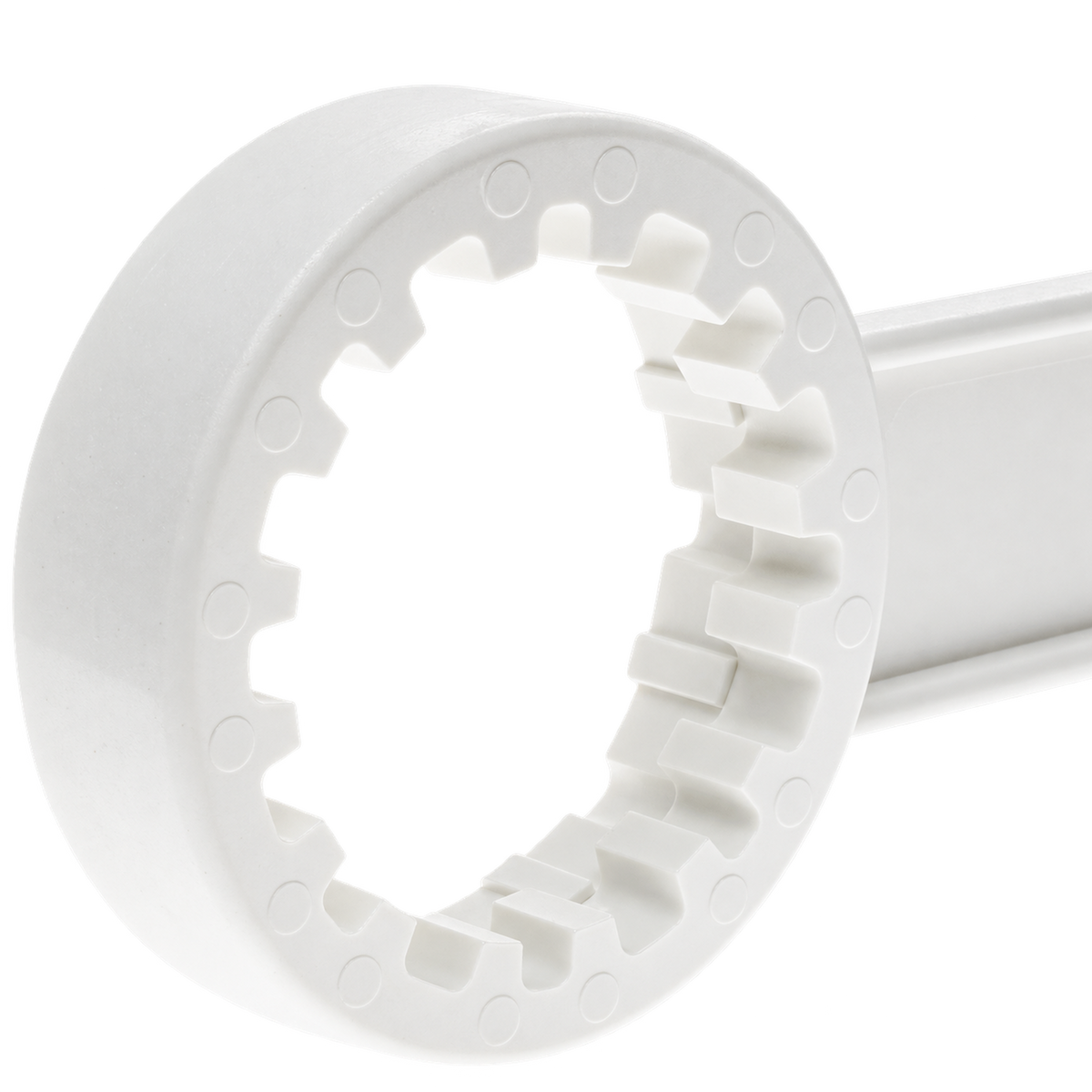 Großer Öffnerring und Greifzähne des Koch-Chemie Canister Opener Kanisteröffners