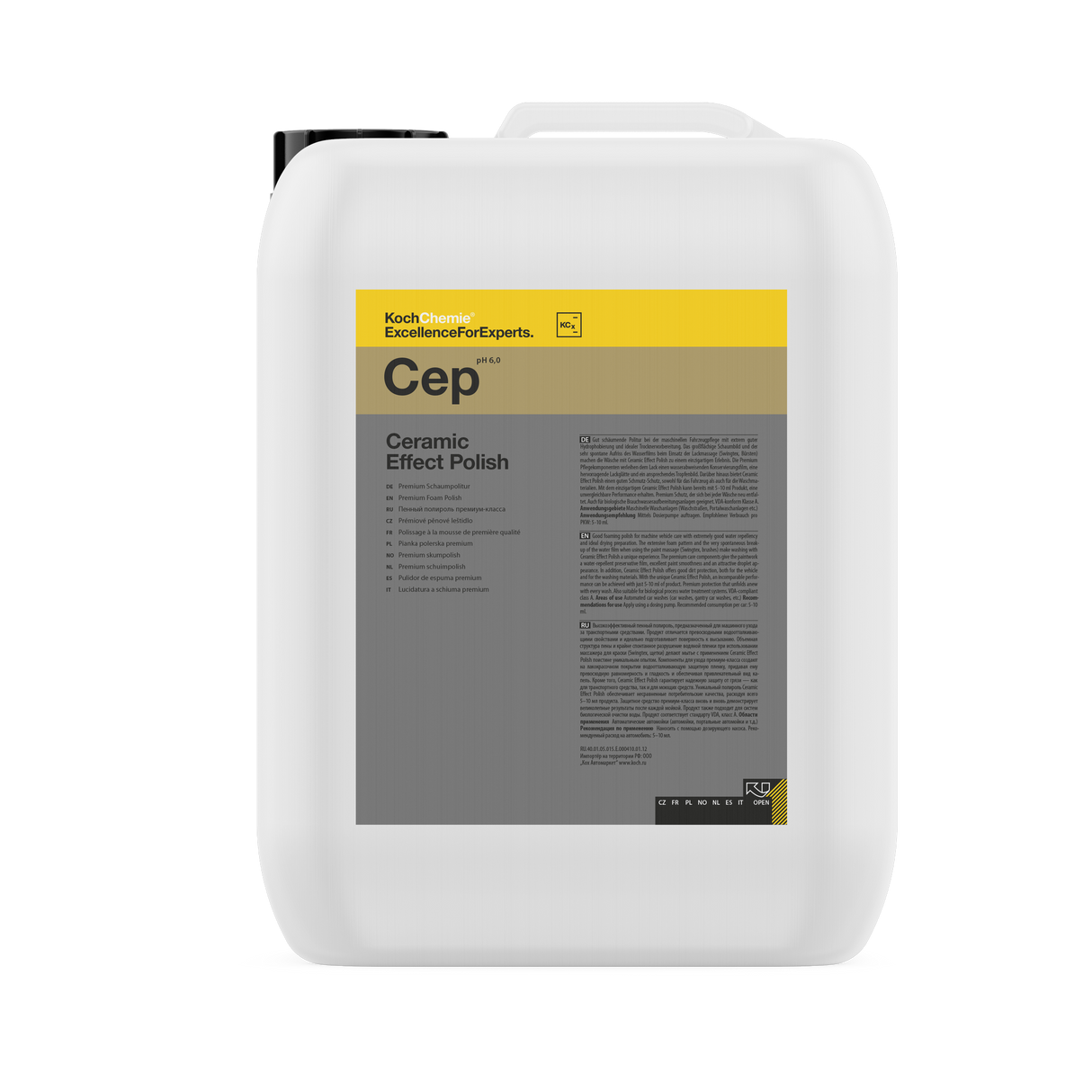 Ceramic Effect Polish "Cep" Schaumpolitur