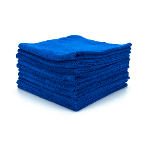 The Rag Company Edgeless 245GSM Mikrofasertuch Blau