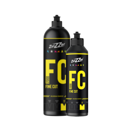 ZviZZer FC 2000 "Fine Cut" (Gelb) — Finish-Politur