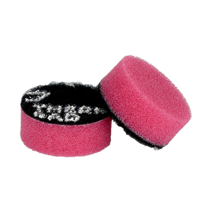 ZviZZer Thermo Mini Pad "Hard" (Rot) — Thermo-Schaumpad Ø 25 × 10 mm / 10 Stück