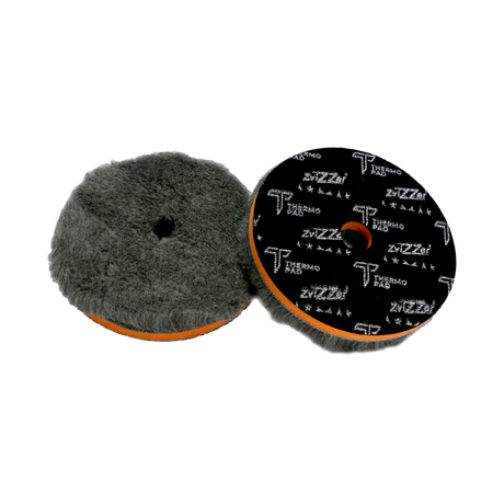 ZviZZer Thermo Nano Wool Pad (Orange) — Thermo-Wollpad Ø 160/25/160 mm / 1 Stück