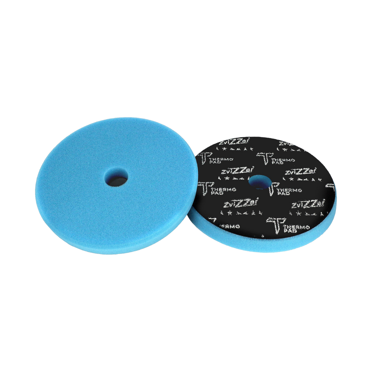 ZviZZer Thermo Trapez Pad "Ultra Hard" (Blau) — Thermo-Schaumpad Ø 140/20/125 mm / 1 Stück